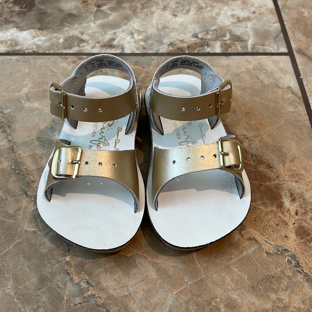 Gold Sun San Surfer Sandals
